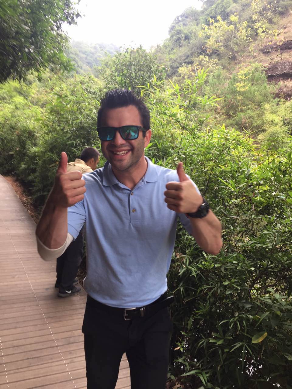 澳洲outbeyond教育机构到丹霞山考察